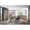 Zen 137+48 cm Mercure Eiken Uitschuifbaar Eettafel