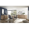Zen 137+48 cm Mercure Eiken Uitschuifbaar Eettafel