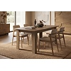 Zen 137+48 cm Mercure Eiken Uitschuifbaar Eettafel