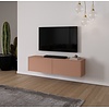 Levana Pastell Abrikoos TV Wandmeubel 163 cm