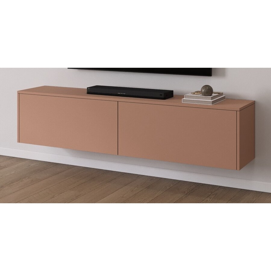 Levana Pastell Abrikoos TV Wandmeubel 183 cm