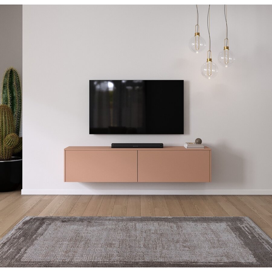 Levana Pastell Abrikoos TV Wandmeubel 183 cm