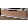 Levana Pastell Abrikoos TV Wandmeubel 243 cm