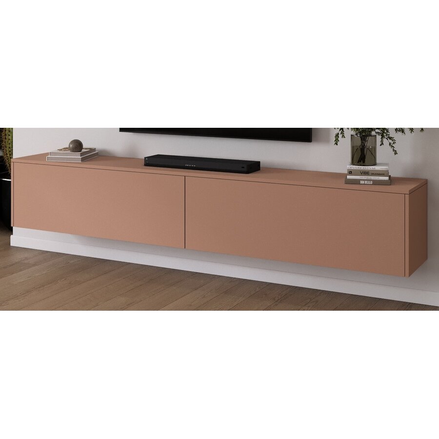 Levana Pastell Abrikoos TV Wandmeubel 243 cm