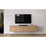 Artego Design Levana Caramel Beige TV Wandmeubel 203 cm