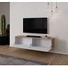 Levana Caramel Beige TV Wandmeubel 183 cm