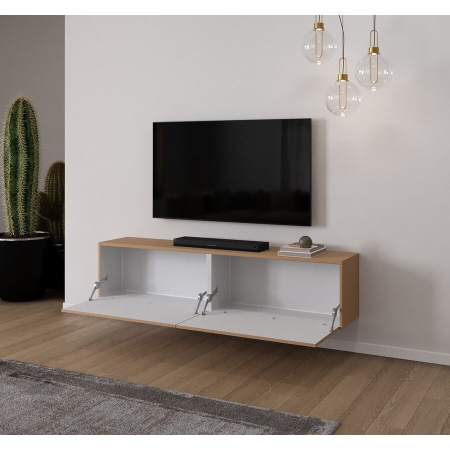 Levana Caramel Beige TV Wandmeubel 183 cm