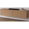 Levana Caramel Beige TV Wandmeubel 183 cm