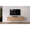 Levana Caramel Beige TV Wandmeubel 183 cm