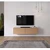 Levana Caramel Beige TV Wandmeubel 163 cm
