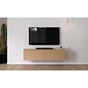 Levana Caramel Beige TV Wandmeubel 163 cm