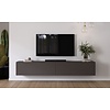 Levana Donkerbruin TV Wandmeubel 243 cm