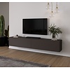 Levana Donkerbruin TV Wandmeubel 243 cm