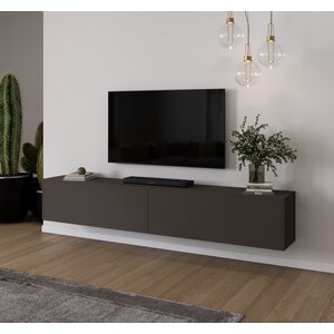 Artego Design Levana Donkerbruin TV Wandmeubel 243 cm