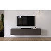 Levana Donkerbruin TV Wandmeubel 203 cm