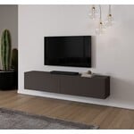 Artego Design Levana Donkerbruin TV Wandmeubel 203 cm