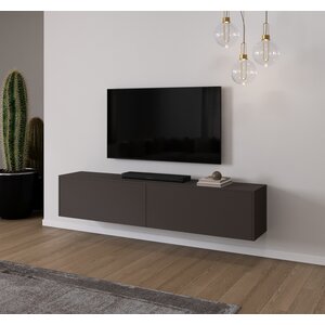 Artego Design Levana Donkerbruin TV Wandmeubel 203 cm