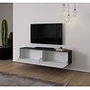 Levana Donkerbruin TV Wandmeubel 183 cm