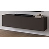 Levana Donkerbruin TV Wandmeubel 163 cm