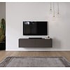 Levana Donkerbruin TV Wandmeubel 163 cm