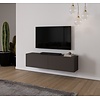 Levana Donkerbruin TV Wandmeubel 163 cm