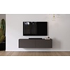 Levana Donkerbruin TV Wandmeubel 163 cm