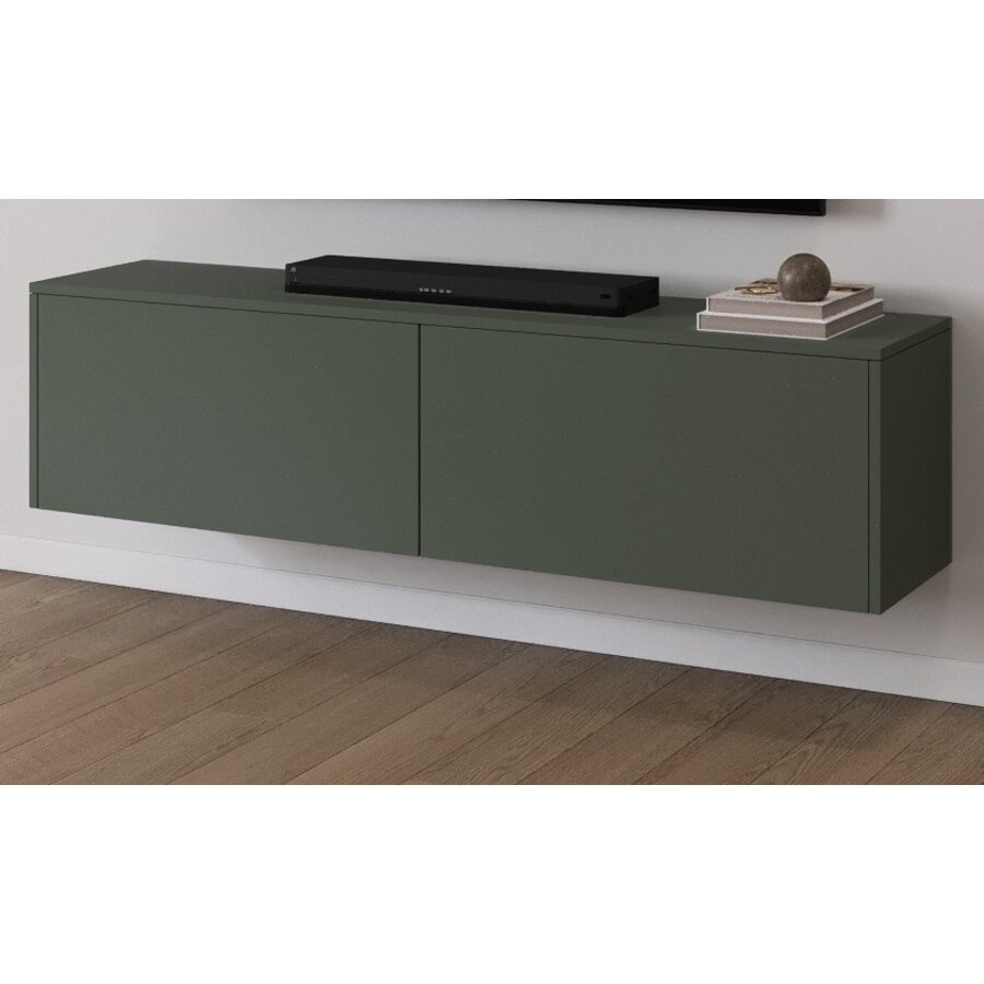 Levana Pastell Eucalyptus TV Wandmeubel 163 cm