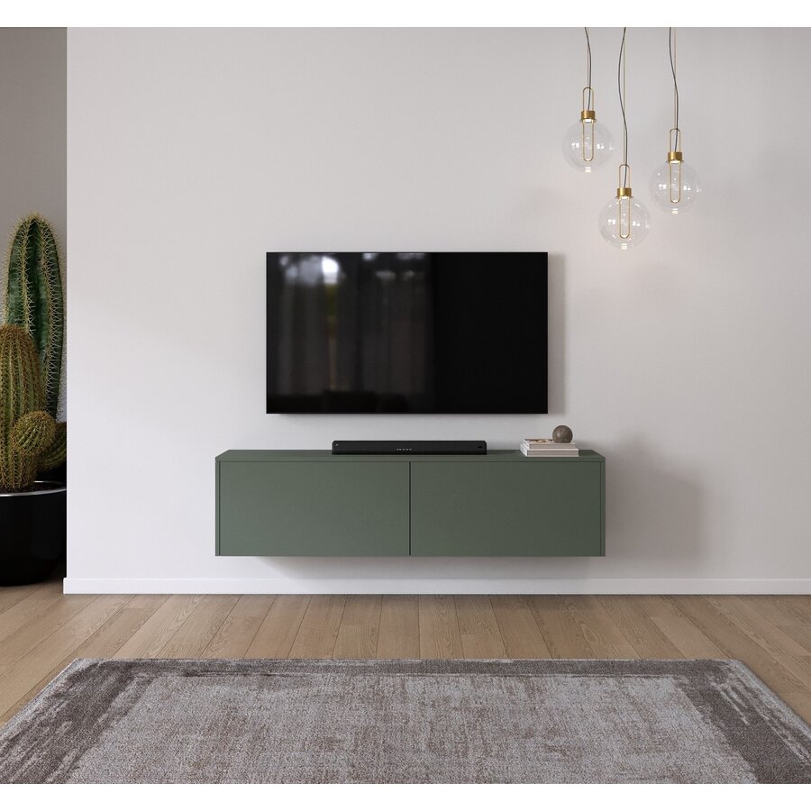 Levana Pastell Eucalyptus TV Wandmeubel 163 cm