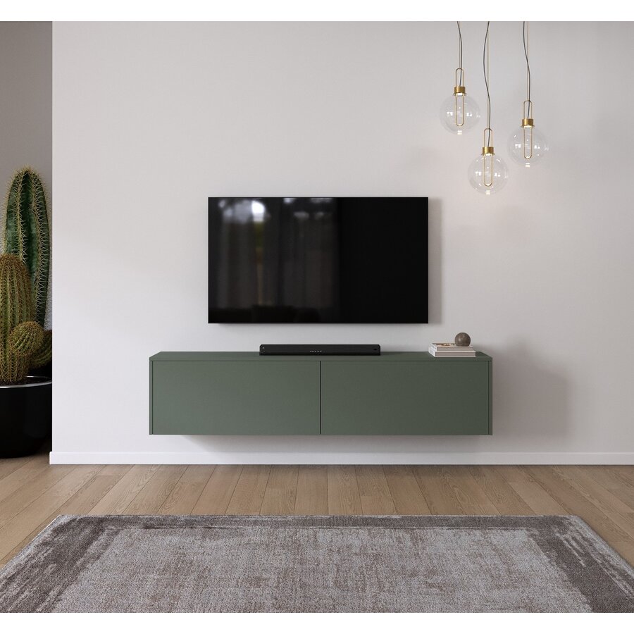 Levana Pastell Eucalyptus TV Wandmeubel 183 cm