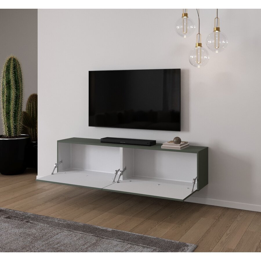Levana Pastell Eucalyptus TV Wandmeubel 183 cm