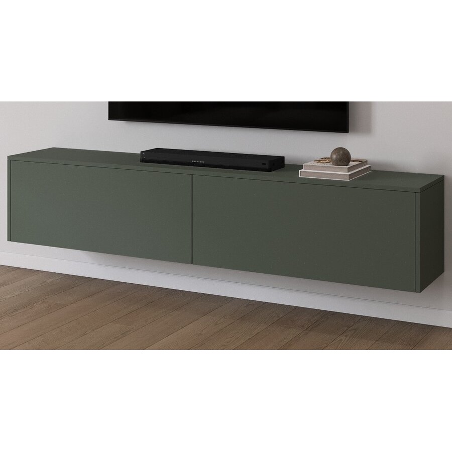 Levana Pastell Eucalyptus TV Wandmeubel 203 cm