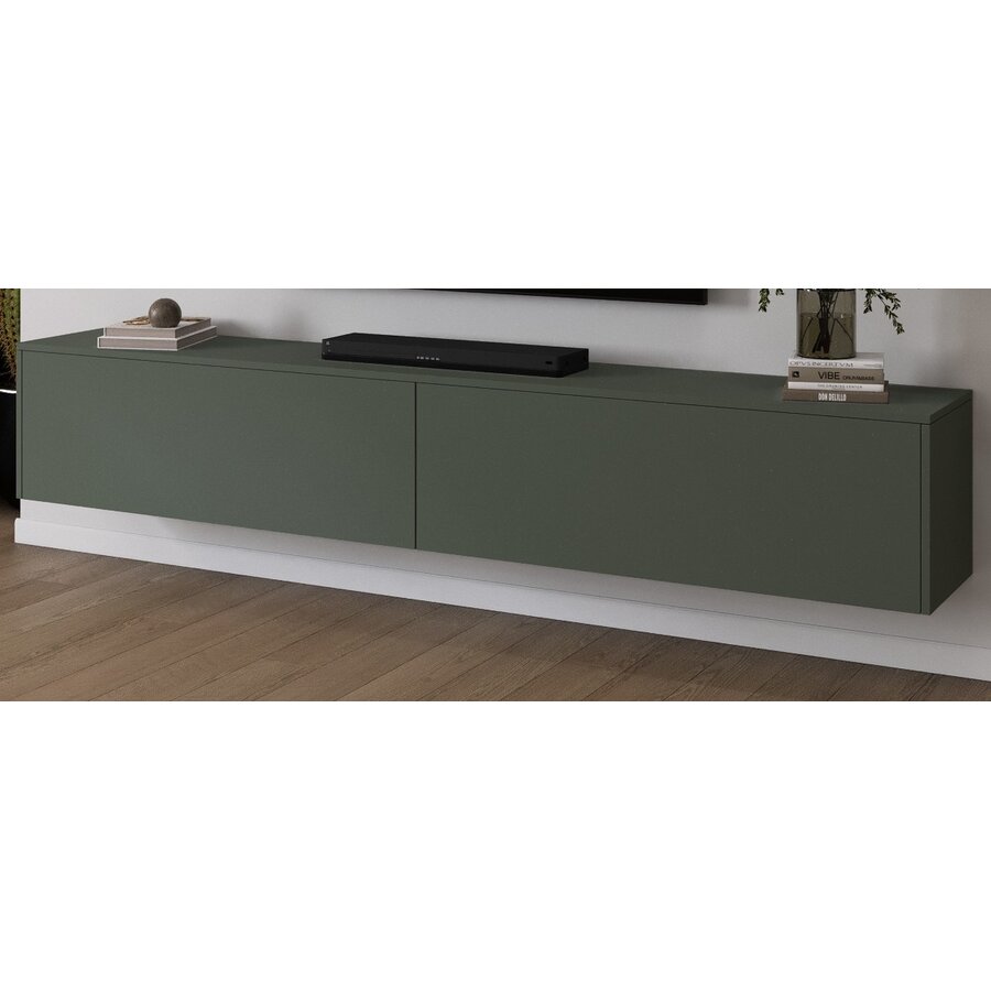 Levana Pastell Eucalyptus TV Wandmeubel 243 cm