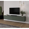 Levana Pastell Eucalyptus TV Wandmeubel 243 cm
