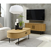 Nola Eiken Salontafel Ovaal 120 cm