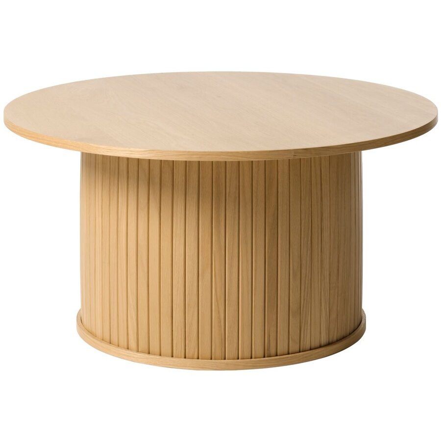 Nola Eiken Salontafel Rond Ø90 cm