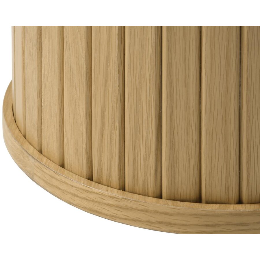 Nola Eiken Salontafel Rond Ø90 cm
