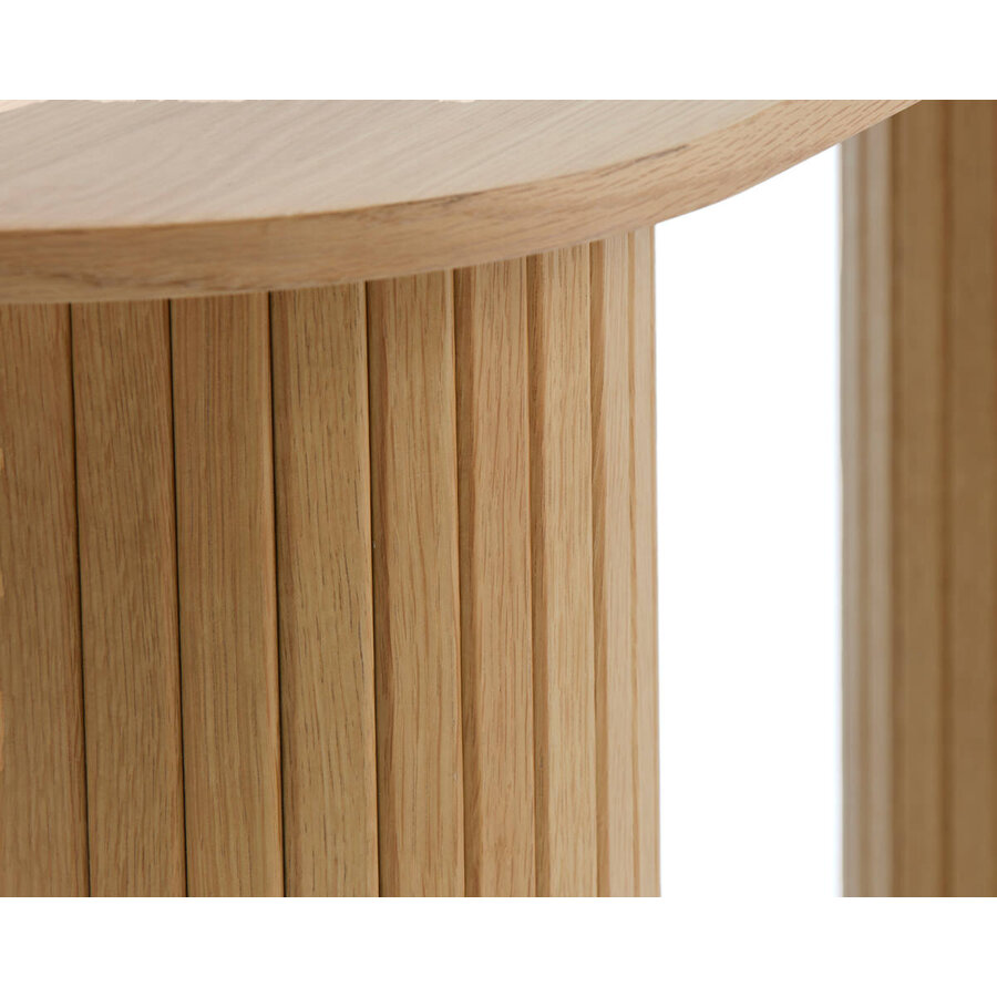 Nola Eiken Sidetable Ovaal 130 cm