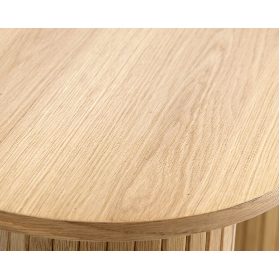 Nola Eiken Sidetable Ovaal 130 cm