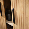 Nola Barkast Eiken W100 cm