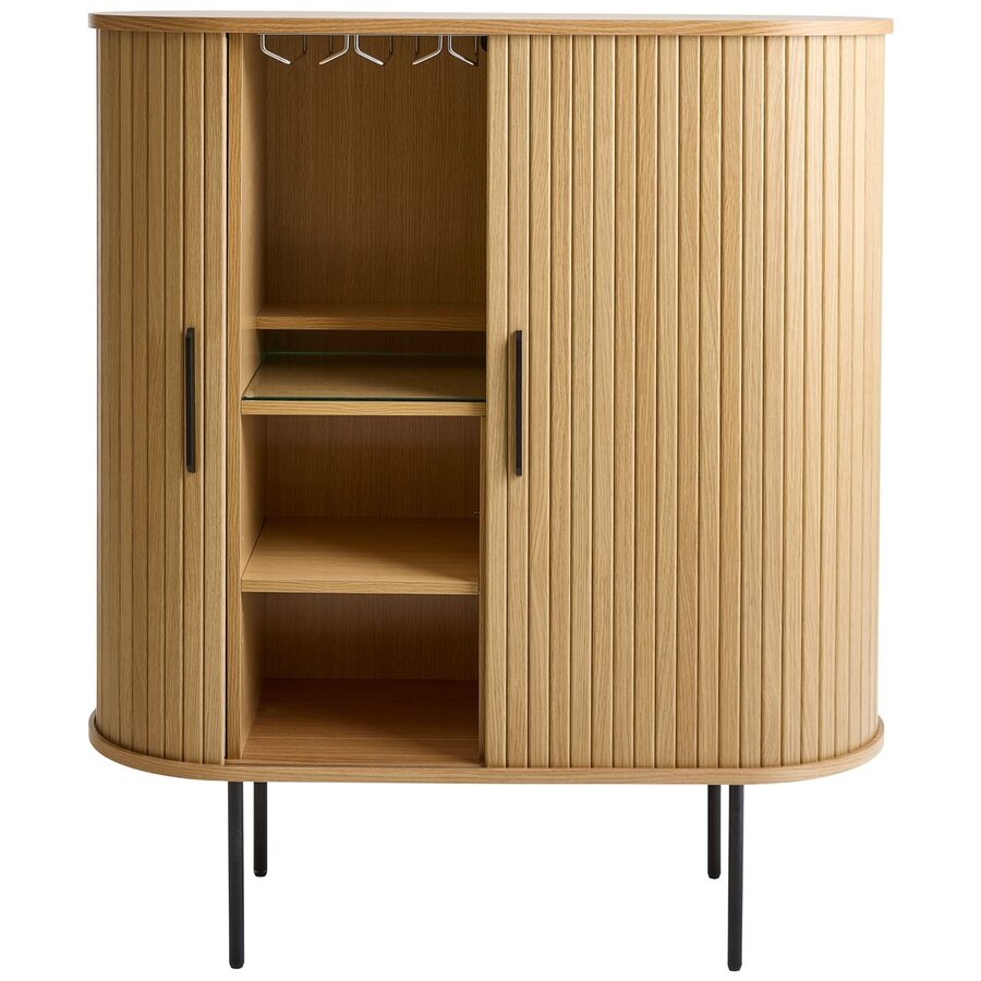 Nola Barkast Eiken W100 cm