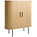 Nola Barkast Eiken W100 cm