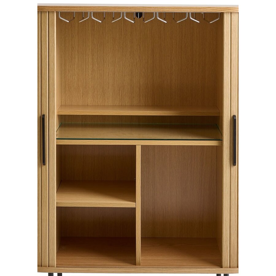 Nola Barkast Eiken W100 cm