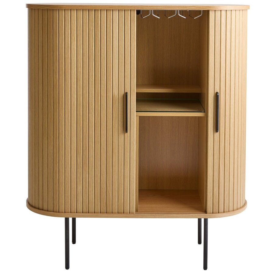 Nola Barkast Eiken W100 cm