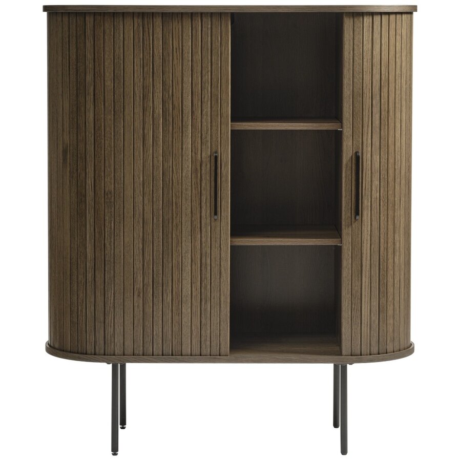 Nola Opbergkast Gerookt Eiken W100 cm Nola Opbergkast Gerookt Eiken W100 cm