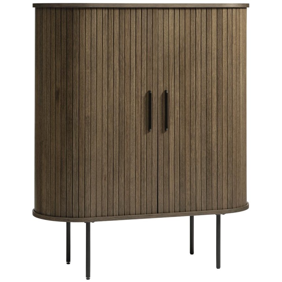 Nola Opbergkast Gerookt Eiken W100 cm Nola Opbergkast Gerookt Eiken W100 cm