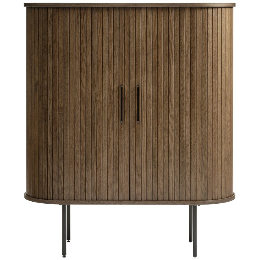 Nola Opbergkast Gerookt Eiken W100 cm Nola Opbergkast Gerookt Eiken W100 cm