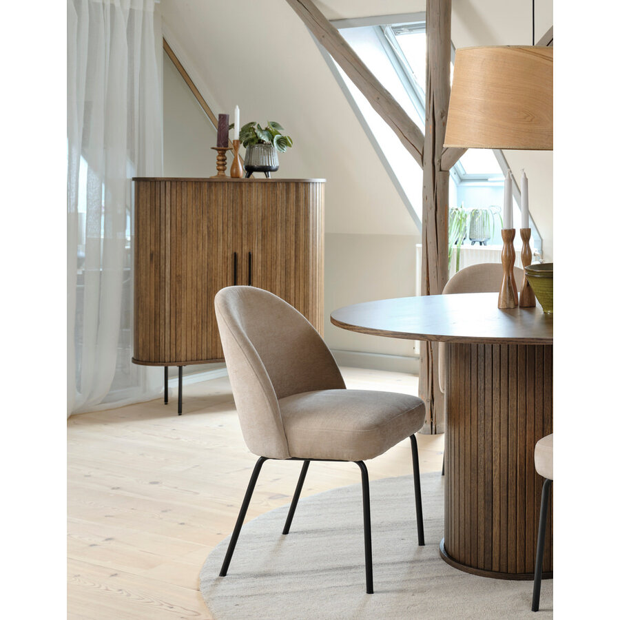 Nola Opbergkast Gerookt Eiken W100 cm Nola Opbergkast Gerookt Eiken W100 cm
