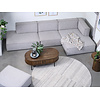 Nola Gerookt Eiken Salontafel Ovaal 120 cm
