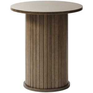 Hygge Interiors Nola Gerookt Eiken Bijzettafel Rond Ø50 cm
