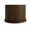 Nola Gerookt Eiken Sidetable Ovaal 130 cm